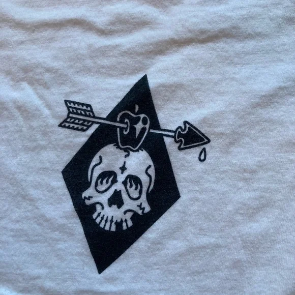 Jerry’s Wolf Tripping on Shrooms Large American Apparel T-shirt size Large - Picture 8 of 8